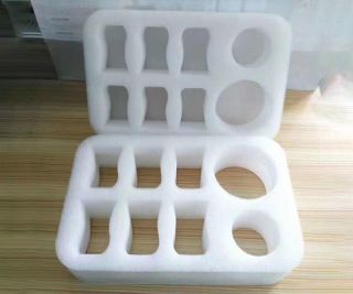 Pearl cotton positioning packaging